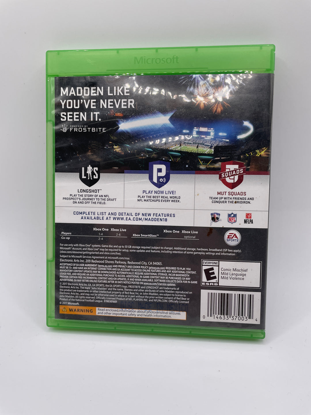 XBOX ONE- Madden 18