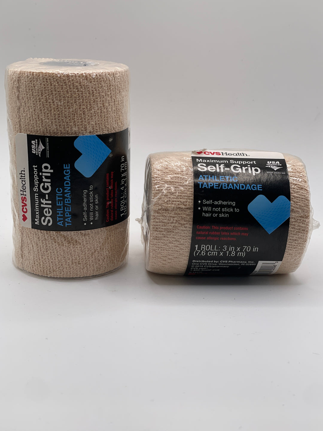 Maximum Support Self-Grip Athletic Tape/Bandage. 2pack