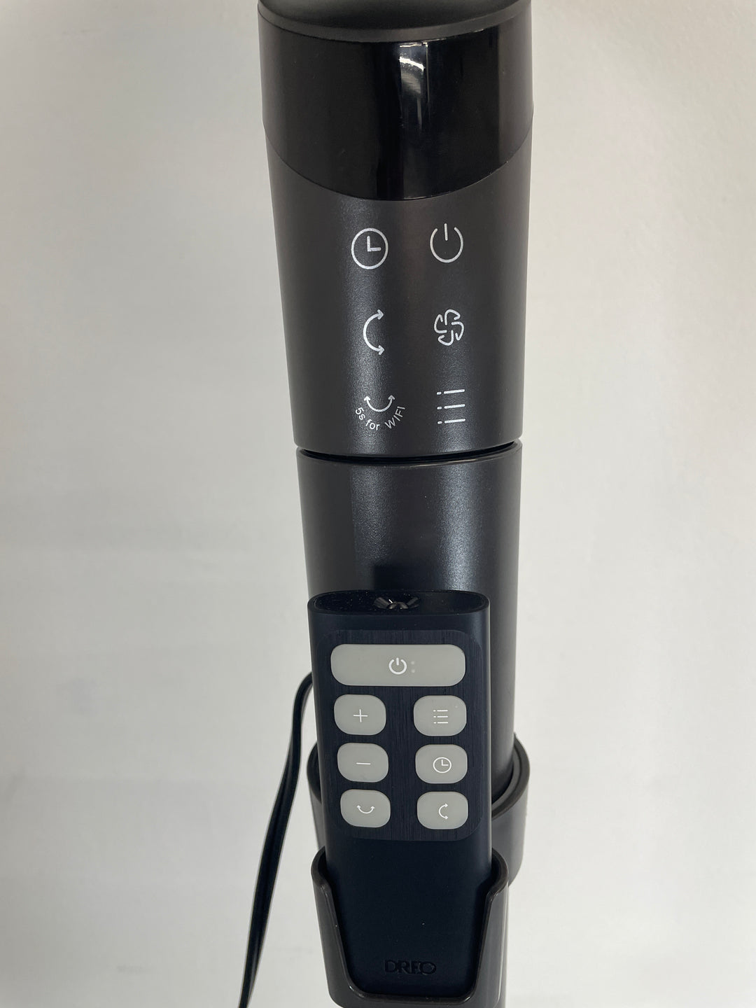 Dreo Oscillating Pedestal Fan with Remote Control, 8+H Speed Settings, Adjustable Height