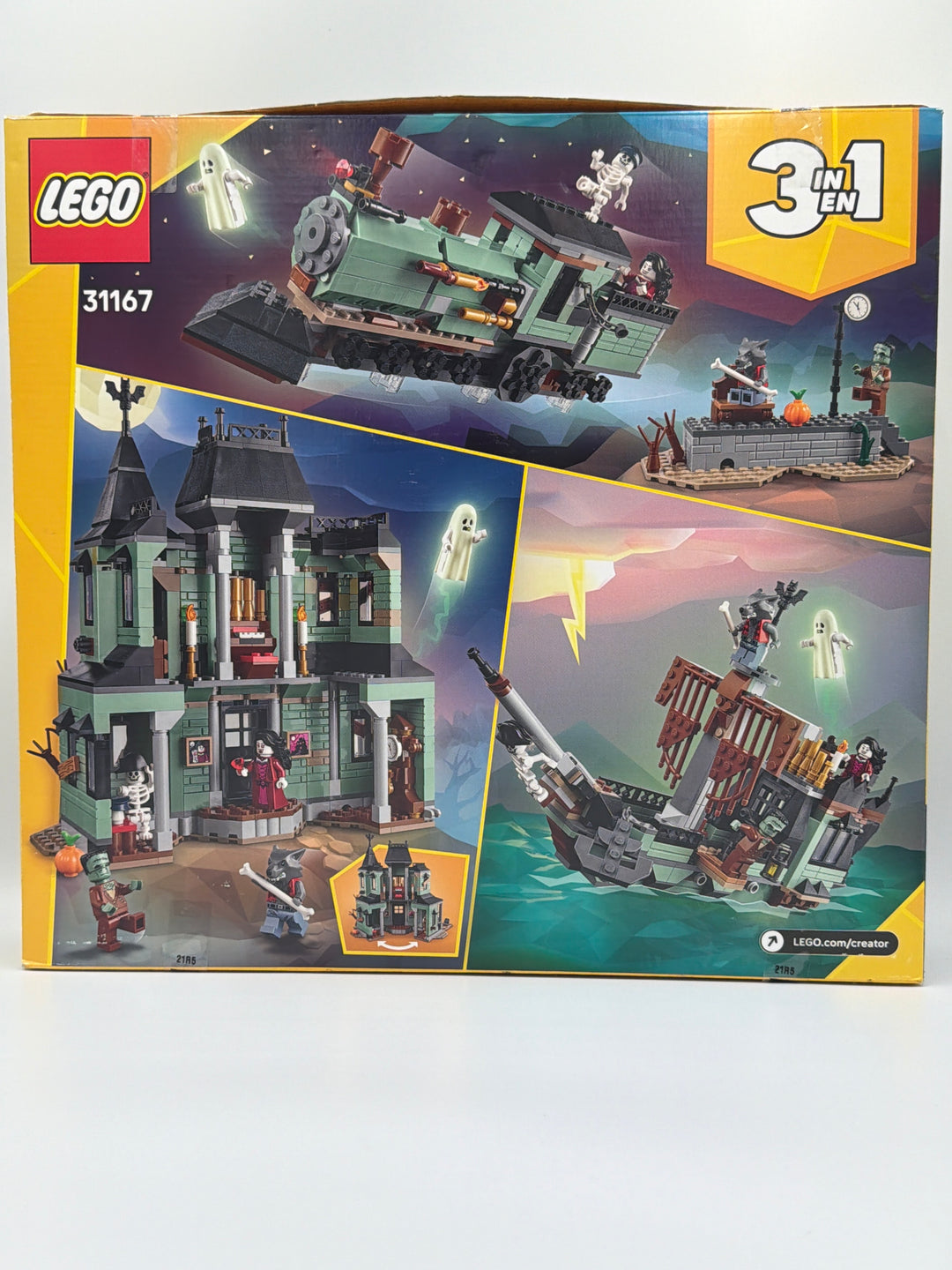 Lego - Creator- 3 in 1 Haunted Mansion - 31167