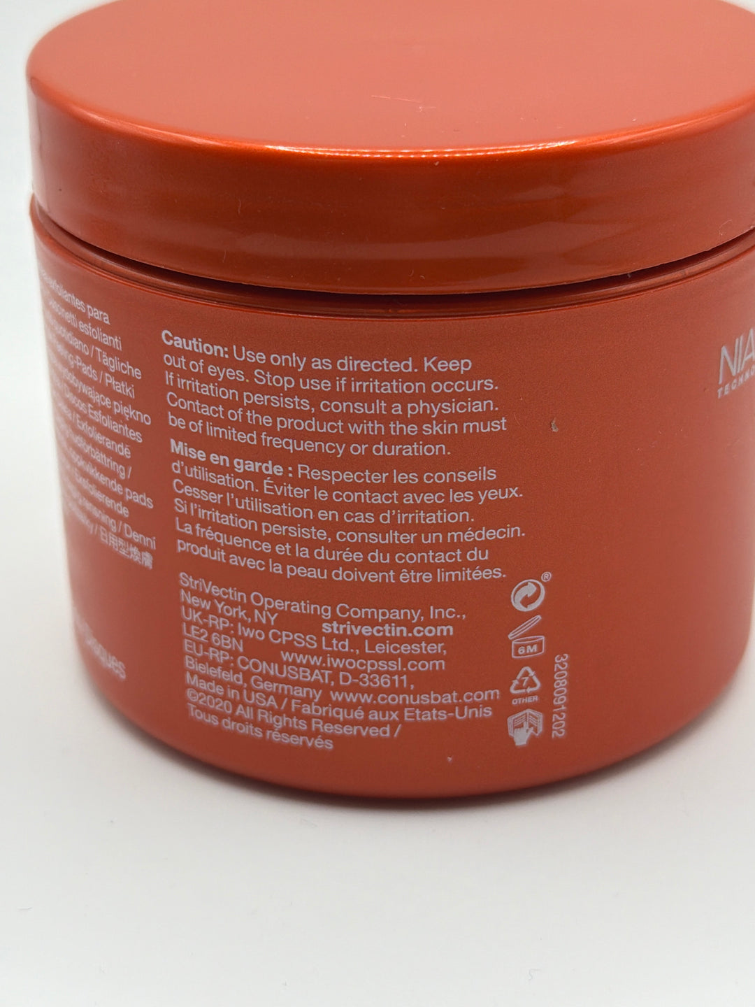 StriVectin - Daily Reveal Exfoliating Pads- 60qty