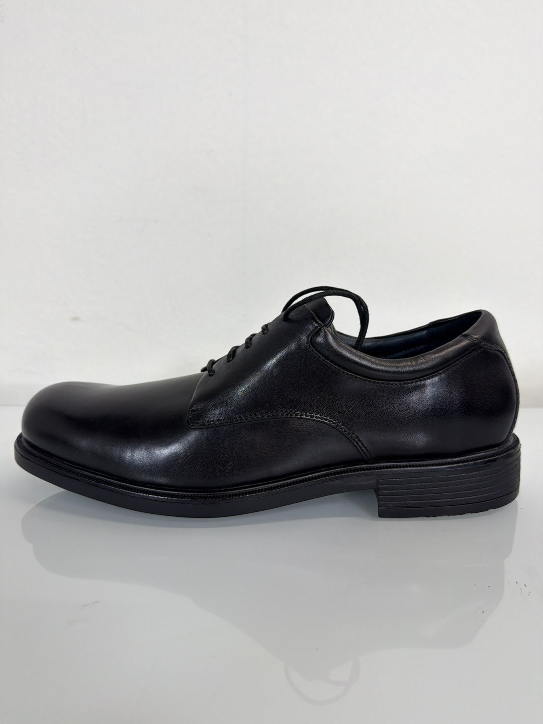 Rockport Margin Black Leather Oxford Dress Shoes: Size 14