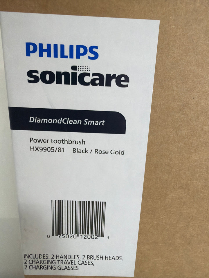Philips Sonicar DiamondClean Smart Power Toothbrush 2pk