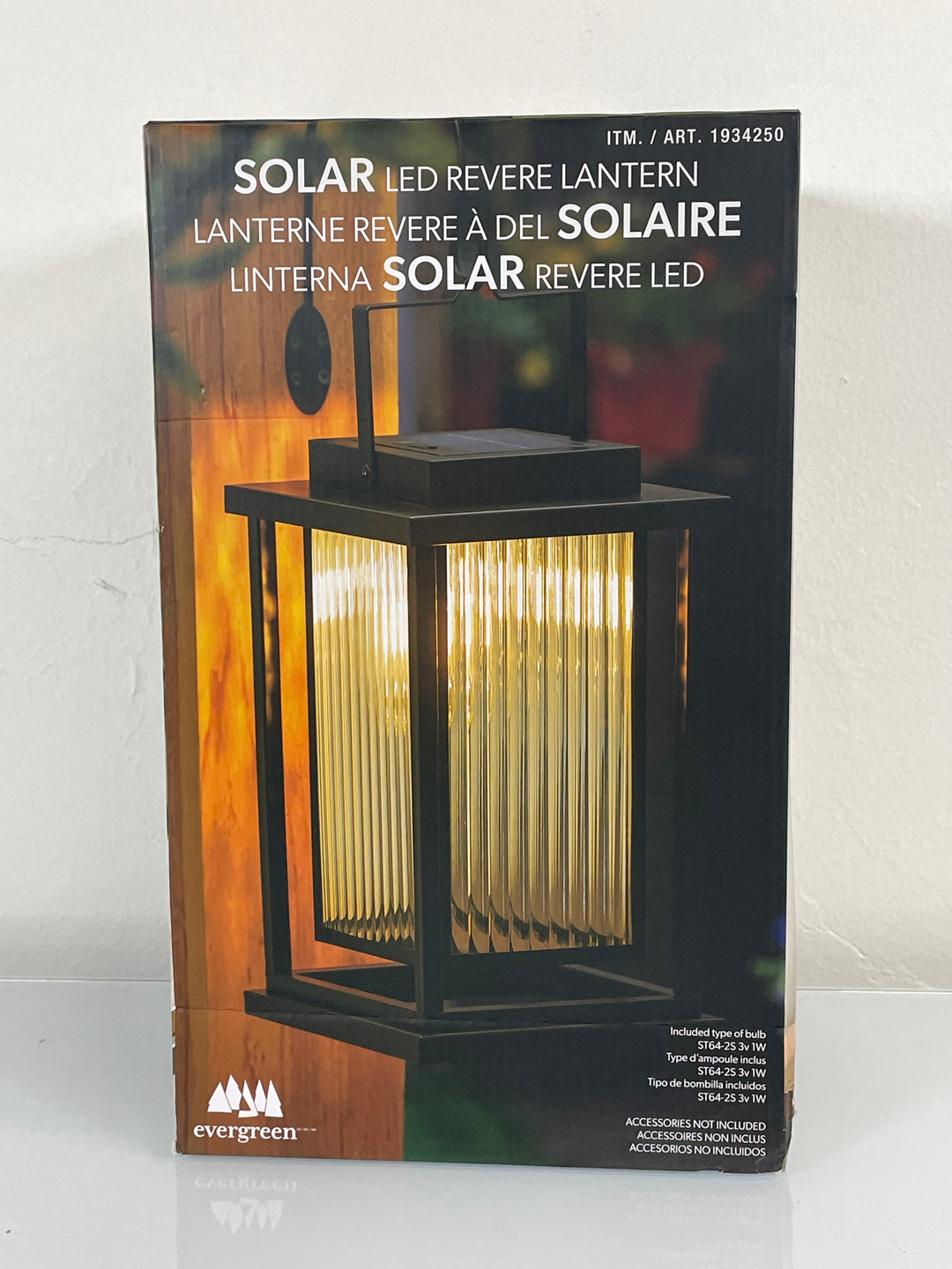 Solar LED Revere Lantern