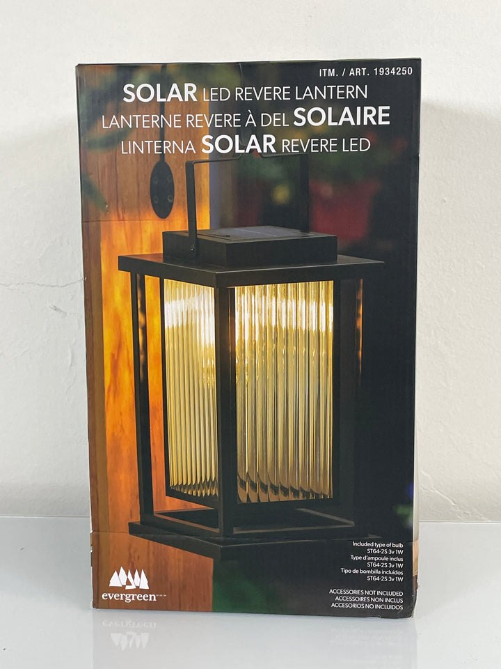 Solar LED Revere Lantern
