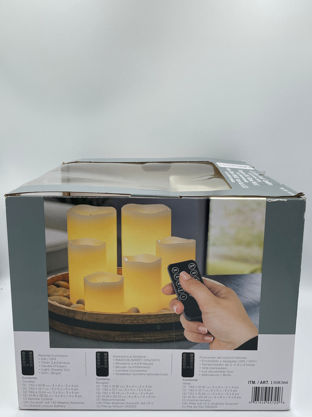 LED Glow Wick Candles