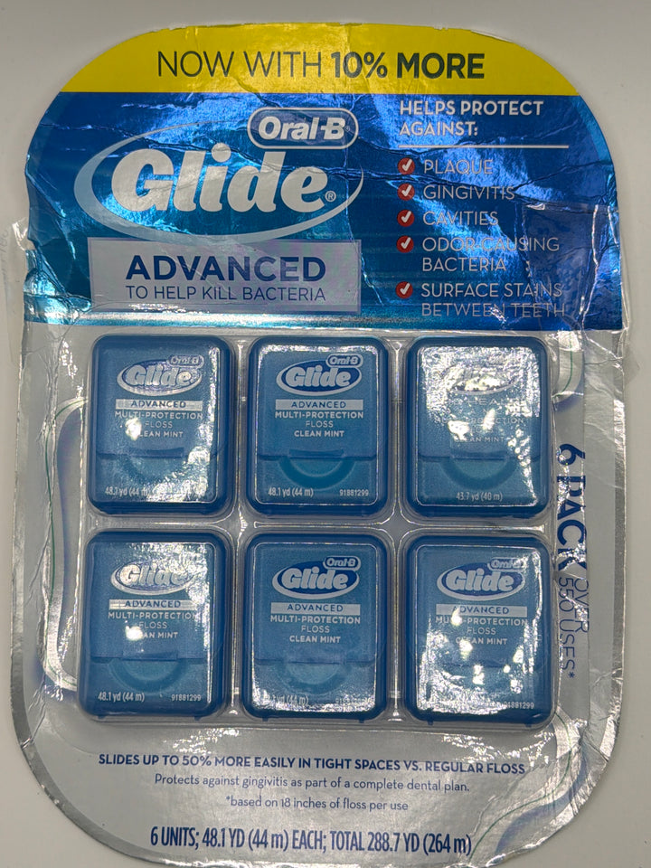 Oral-B Glide Floss 6pk