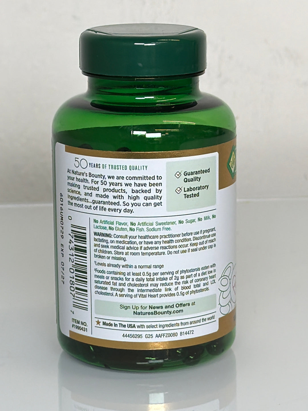 Nature’s Bounty - Advanced Vital Heart - CoQ10 + Magnesium