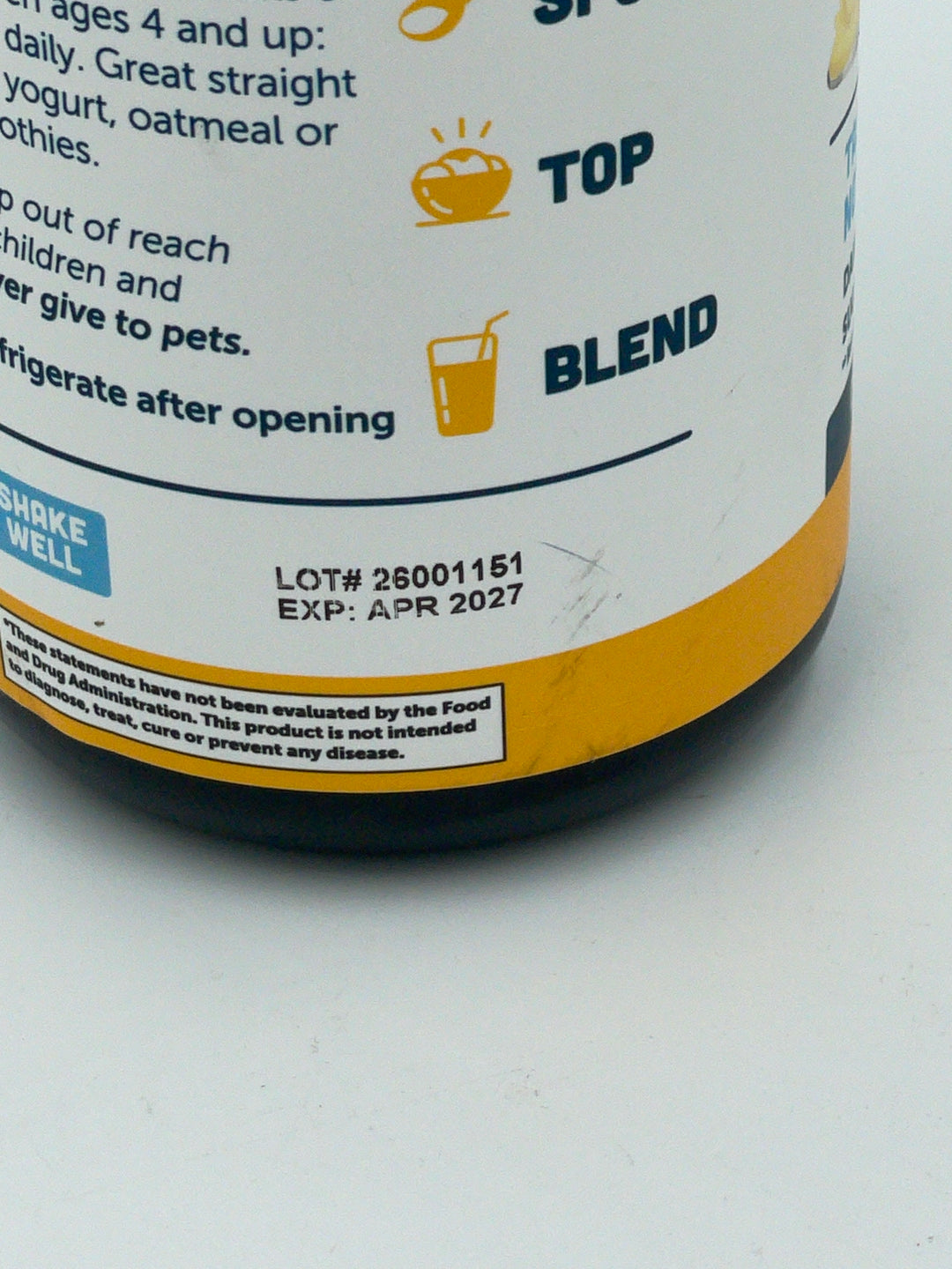 Barlean's Omega 3 Fish Oil Liquid Supplement