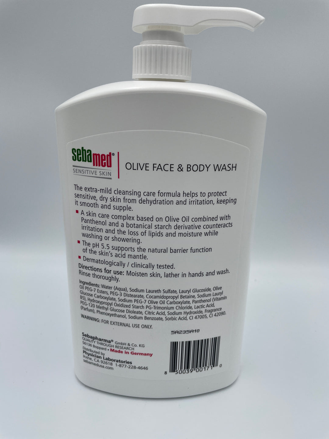 Seba Med Olive Face and  Body Wash