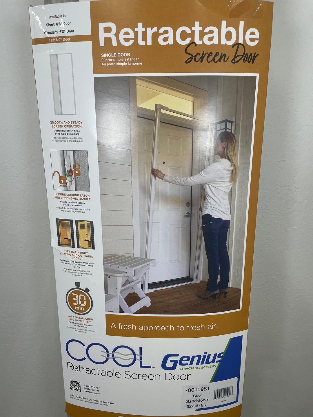 Retractable Screen Door