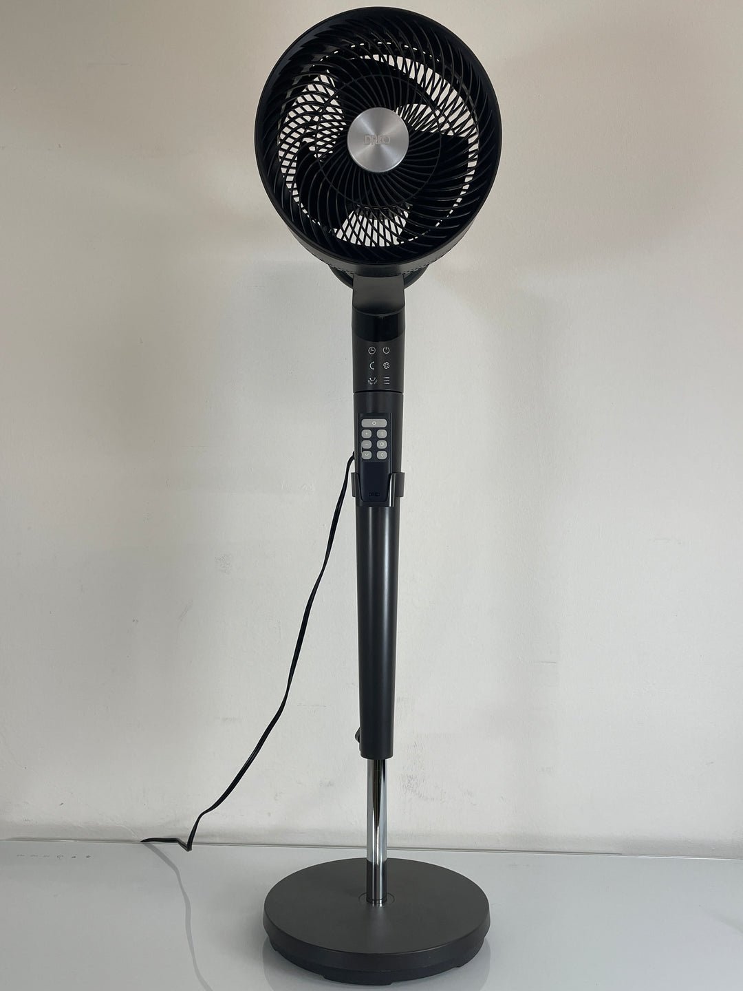Dreo Oscillating Pedestal Fan with Remote Control, 8+H Speed Settings, Adjustable Height