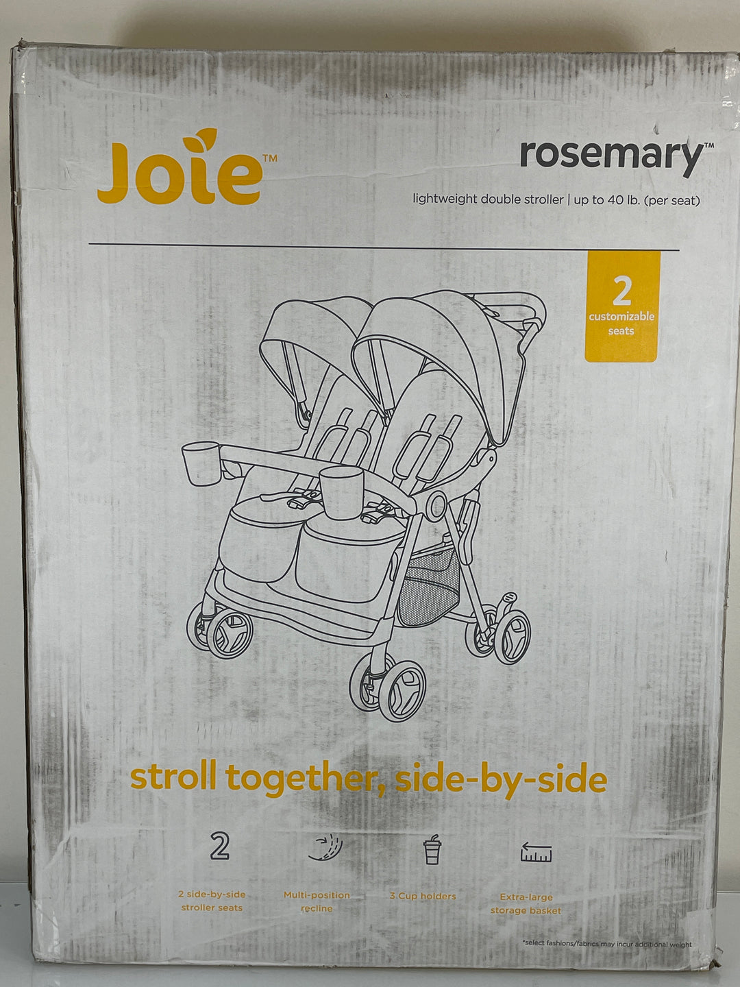 Joie- Rosemary Double Stroler