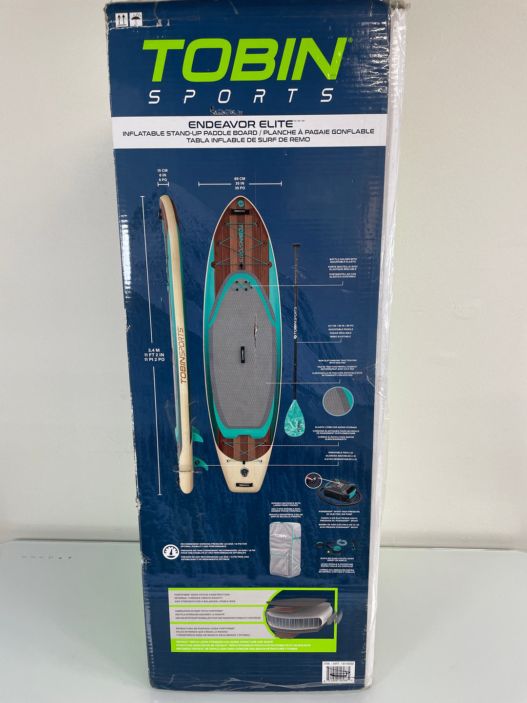 Inflatable Stand- Up Paddle Board - Tobin Sports