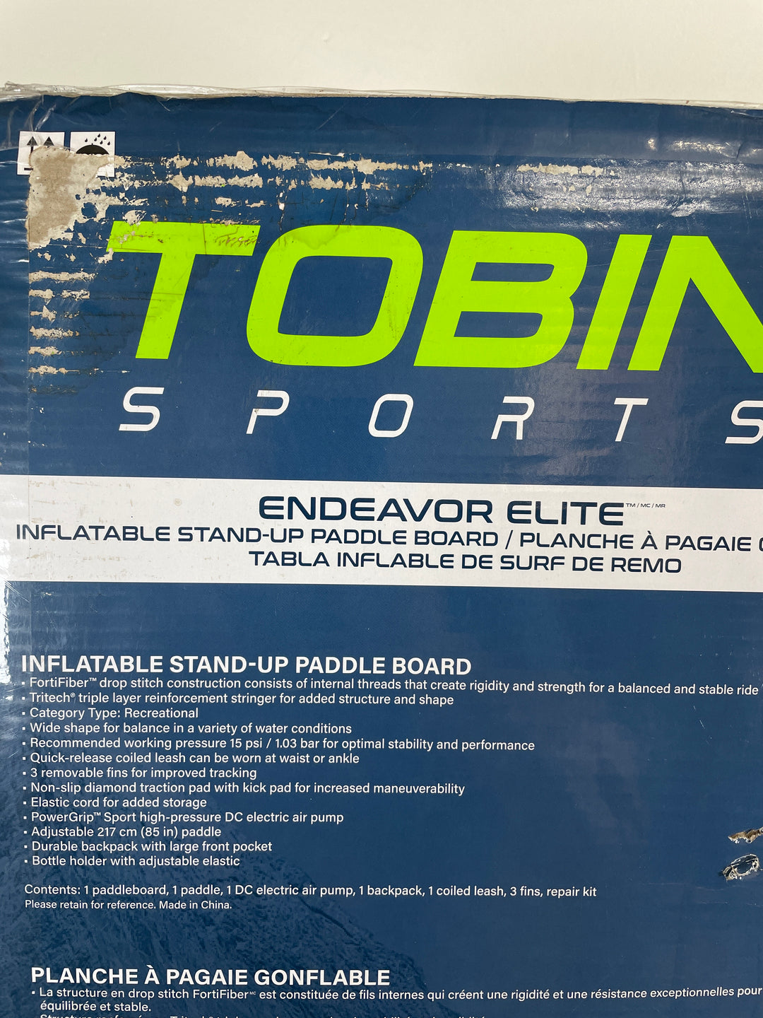 Inflatable Stand- Up Paddle Board - Tobin Sports