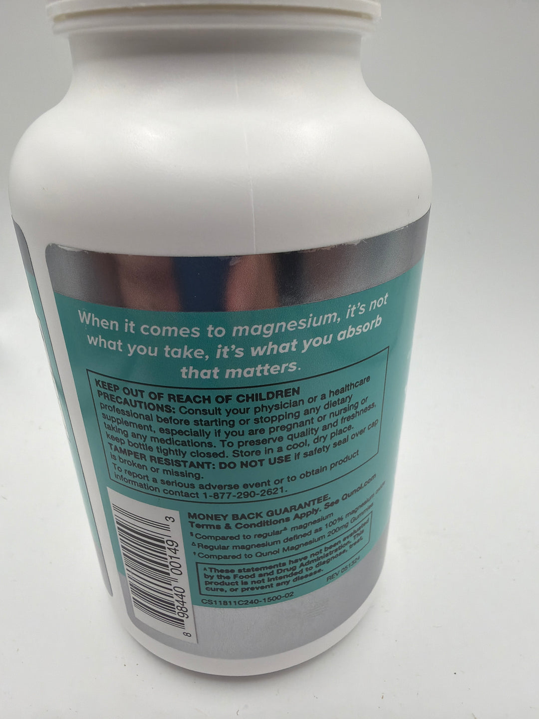 Qunol Minerals- Extra Strength Magnesium 420mg