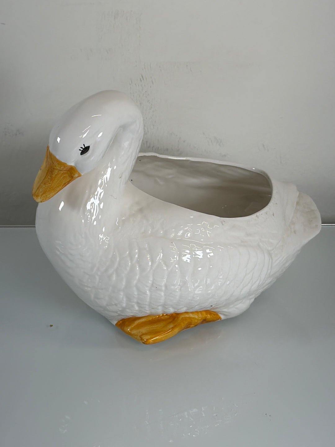Vintage- Goose Planting Pot