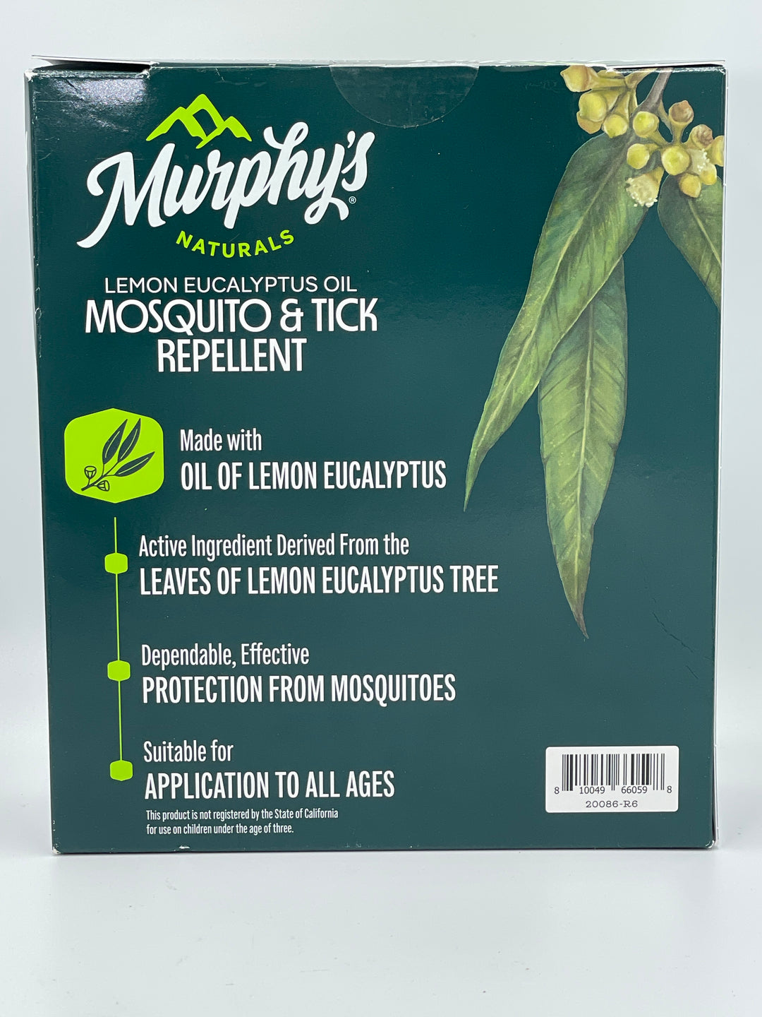 Murphy’s Naturals Mosquito & Tick Repellent with Lemon Eucalyptus Oil, 3pack - 1 x 4oz spray, 2 x 2oz spray