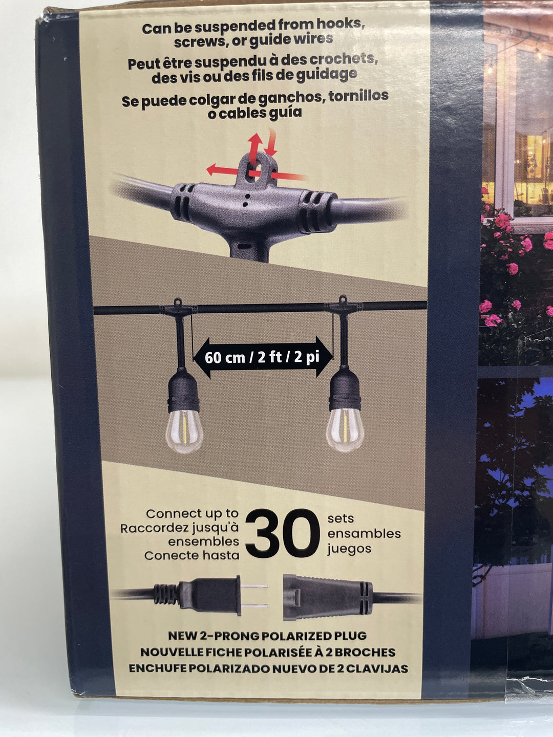 Feit 48’ LED String Lights, 48 feet
