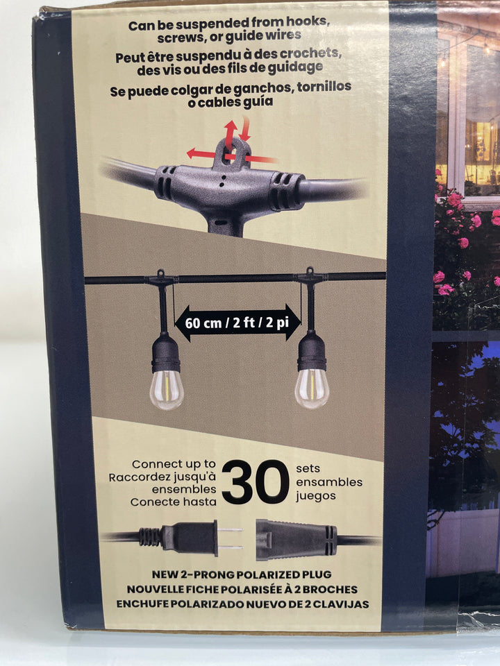 Feit 48’ LED String Lights, 48 feet