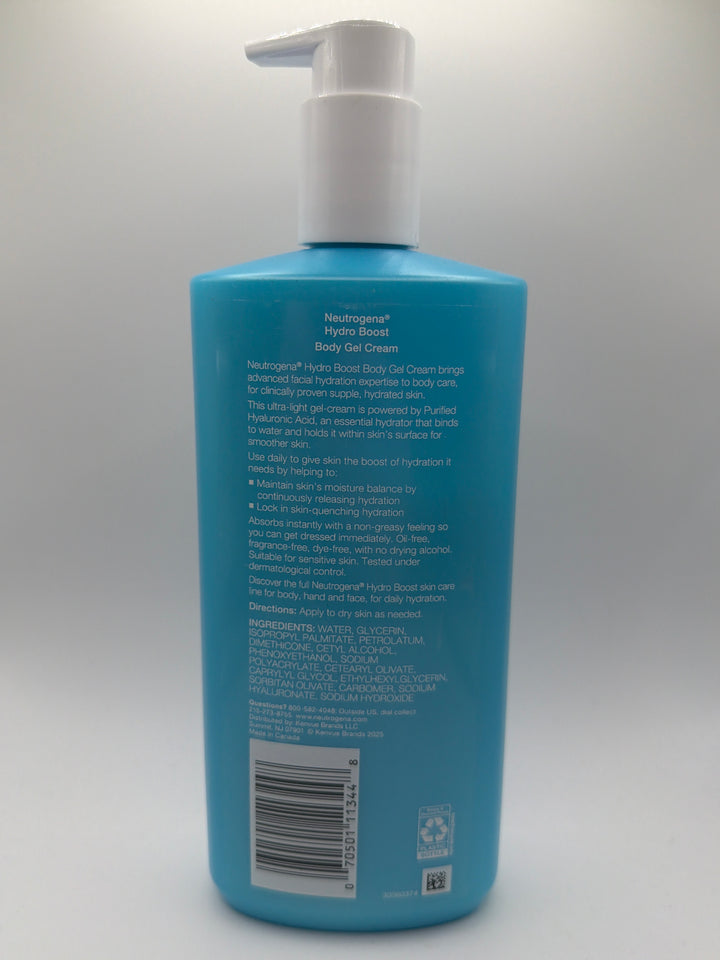 Neutrogena Hydro Boost Body Gel Cream