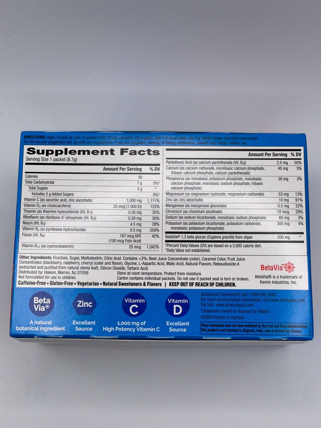 Emergen-C Immune +