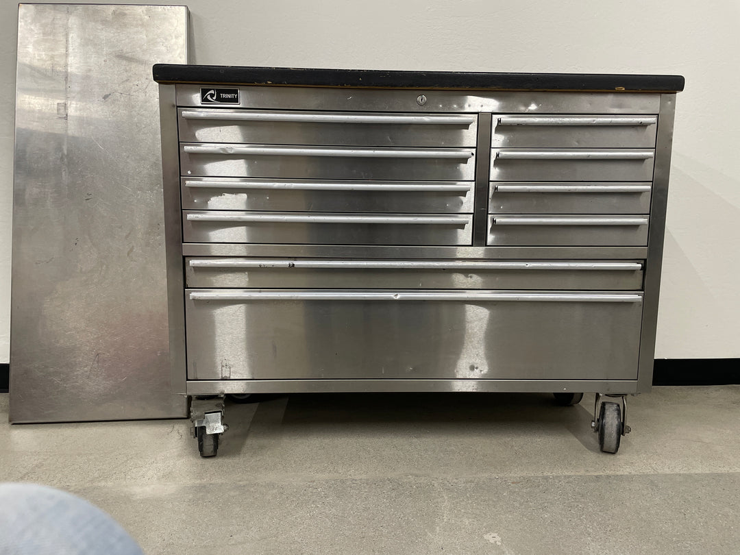 Trinity 48”x 19” Stainless Steel Workbench