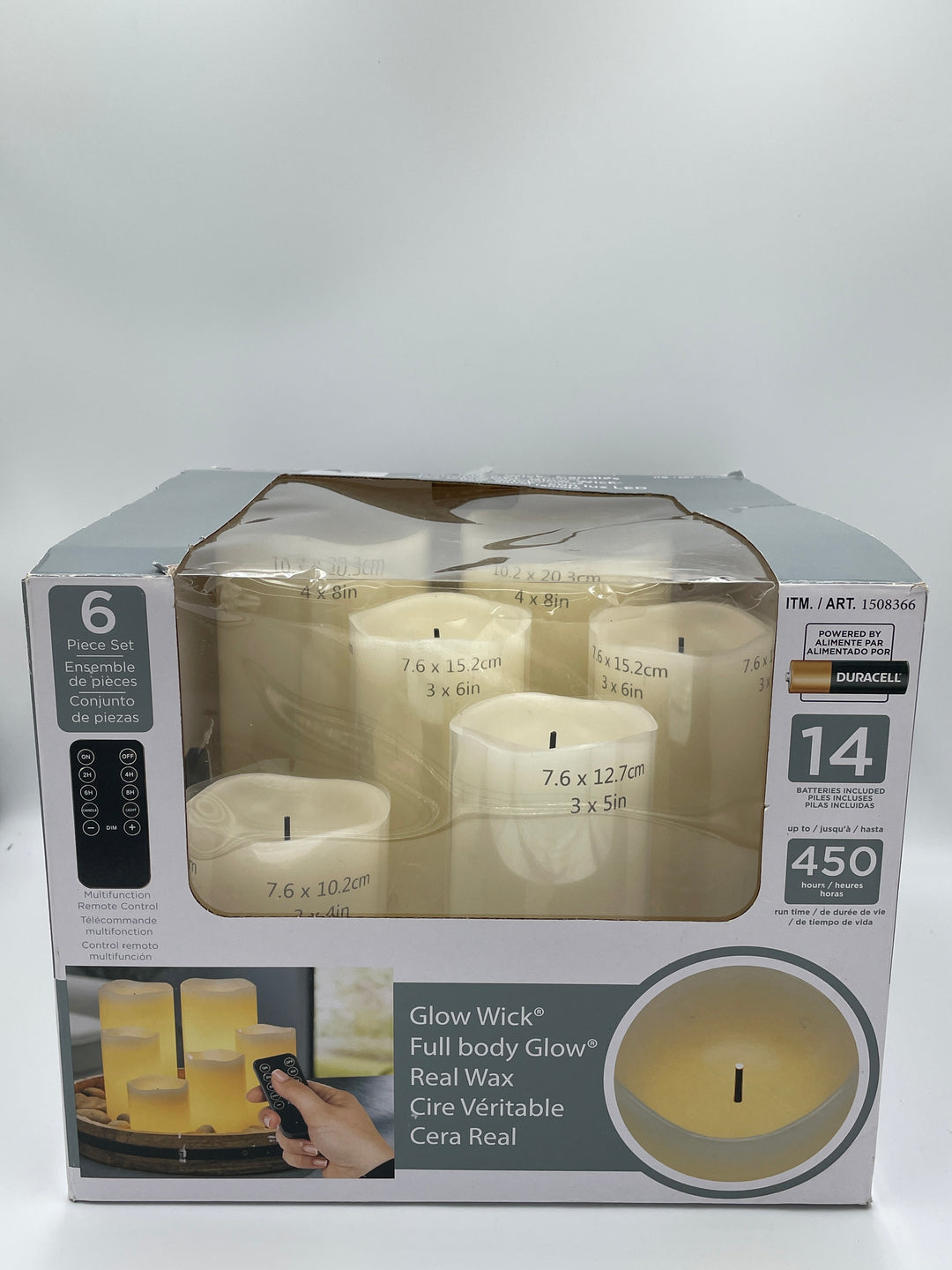 LED Glow Wick Candles