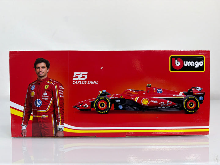 Bburago 1/43 Scale Formula Racing SF 24 Ferrari Pit Stop Crew
