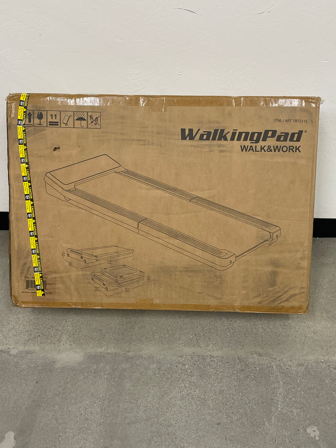 Kingsmith Walk & Work WalkingPad Under-Desk Treadmill