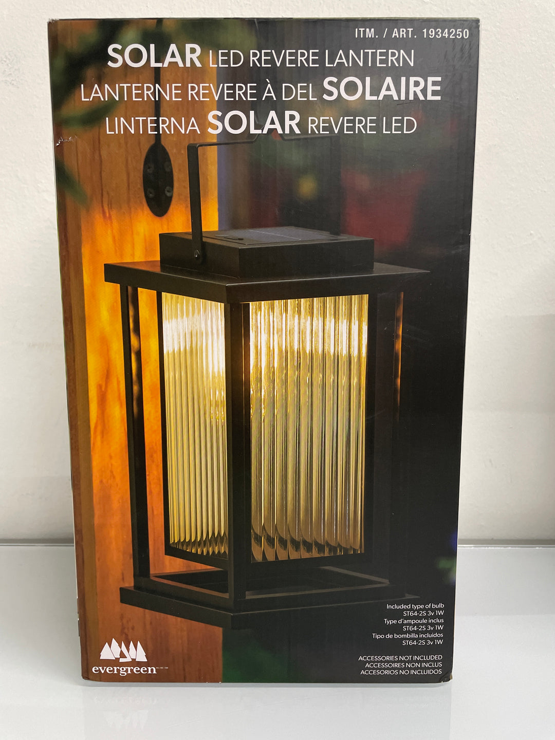 Solar LED Revere Lantern