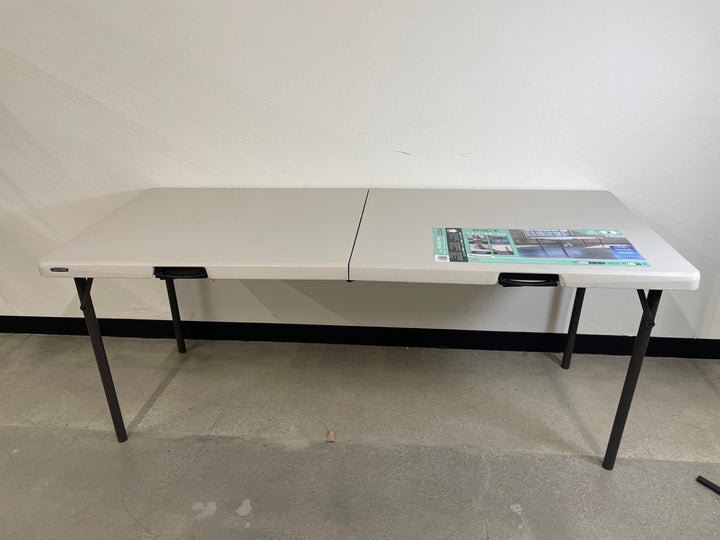 Lifetime Commercial 6 ft. Fold in Half Table, 2-Pack