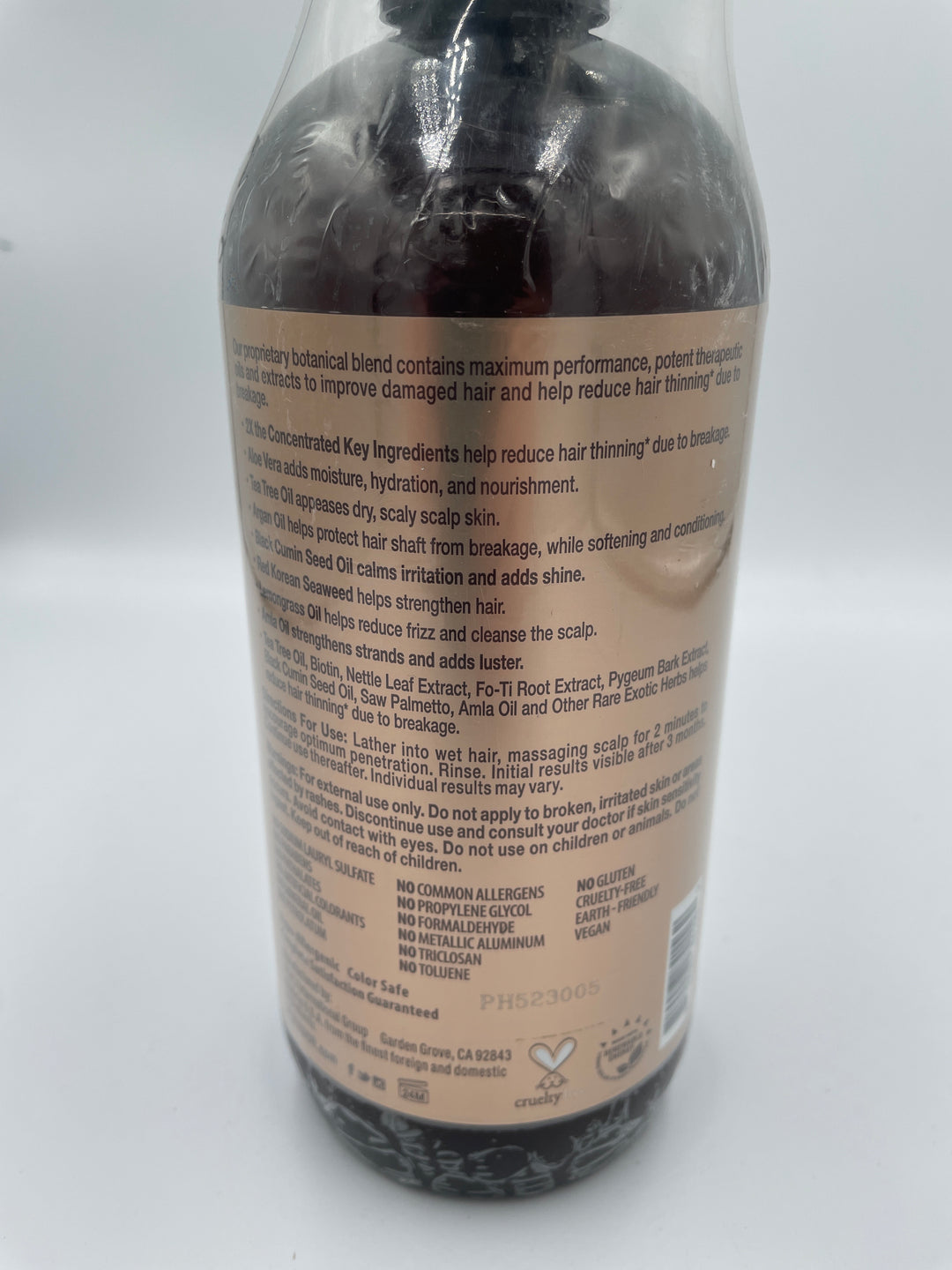 Pura d’or Shampoo & Conditioner
