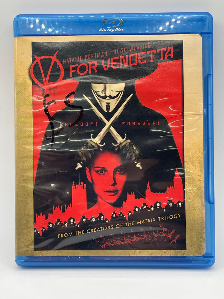 V For Vendetta- Blue Ray Disc