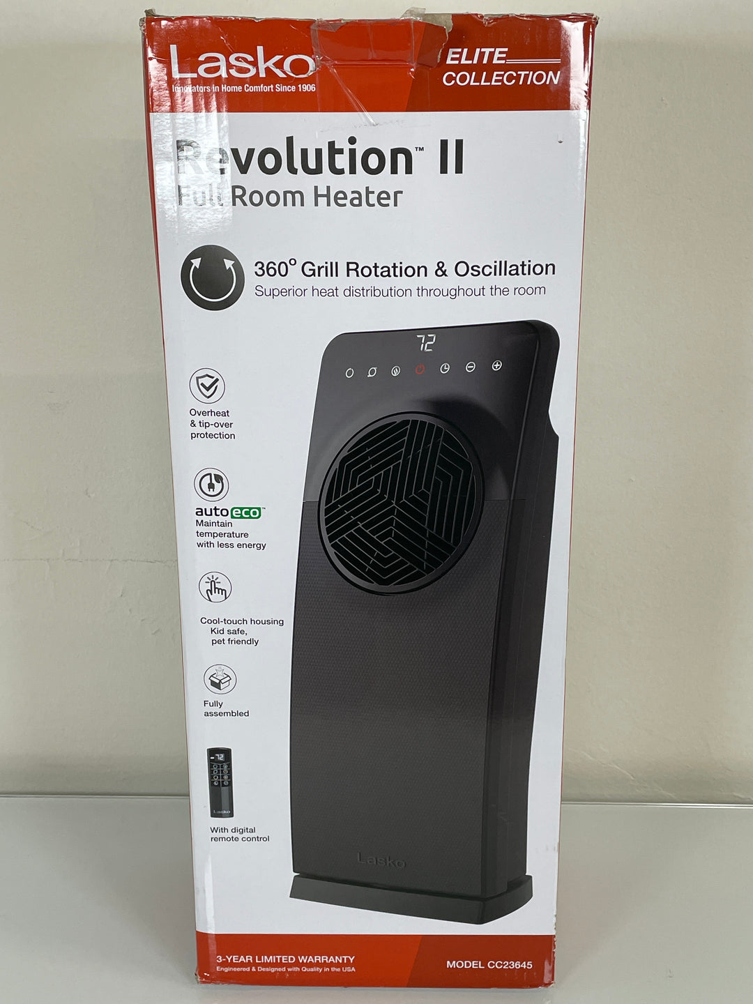 Lasko Revolution II Full Room Heater