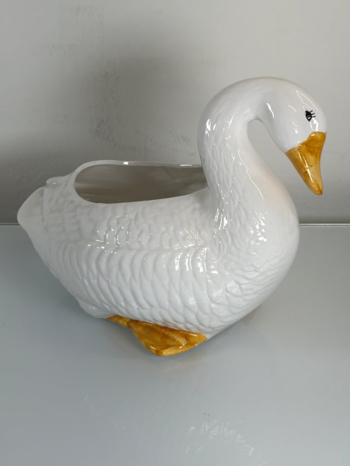 Vintage- Goose Planting Pot