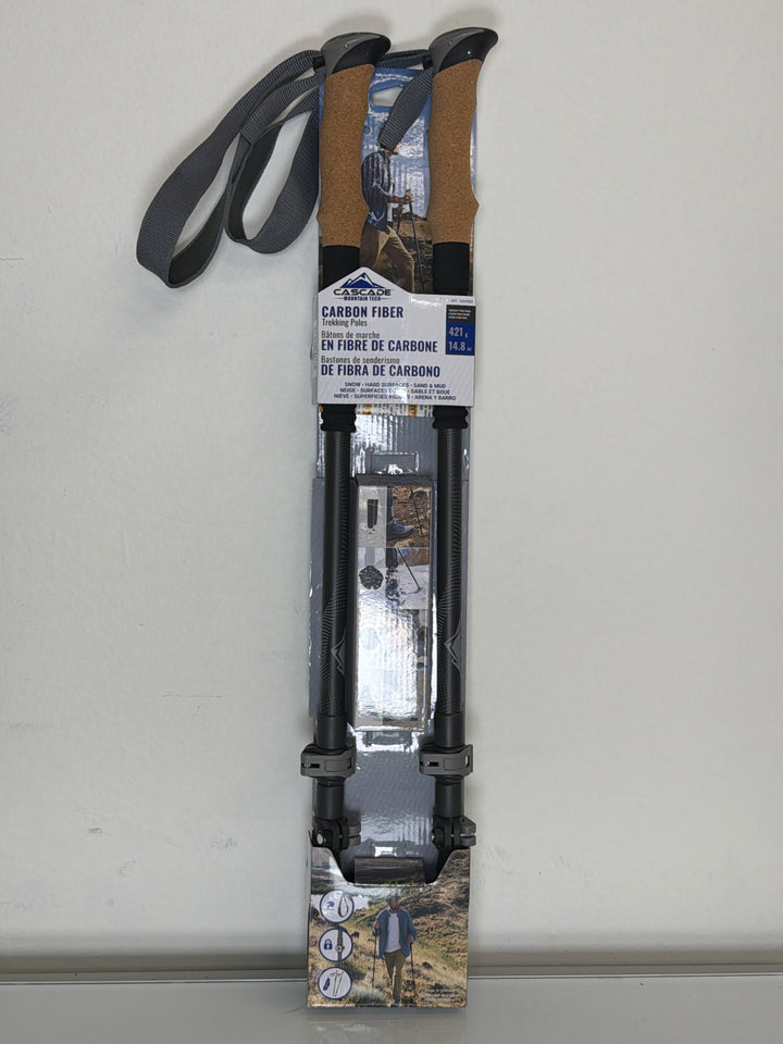 Carbon Fiber Trekking Poles Cascade Mountain Tech