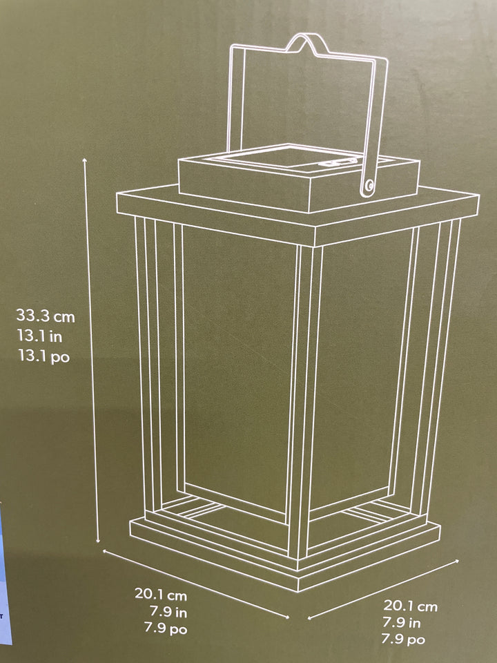 Solar LED Revere Lantern