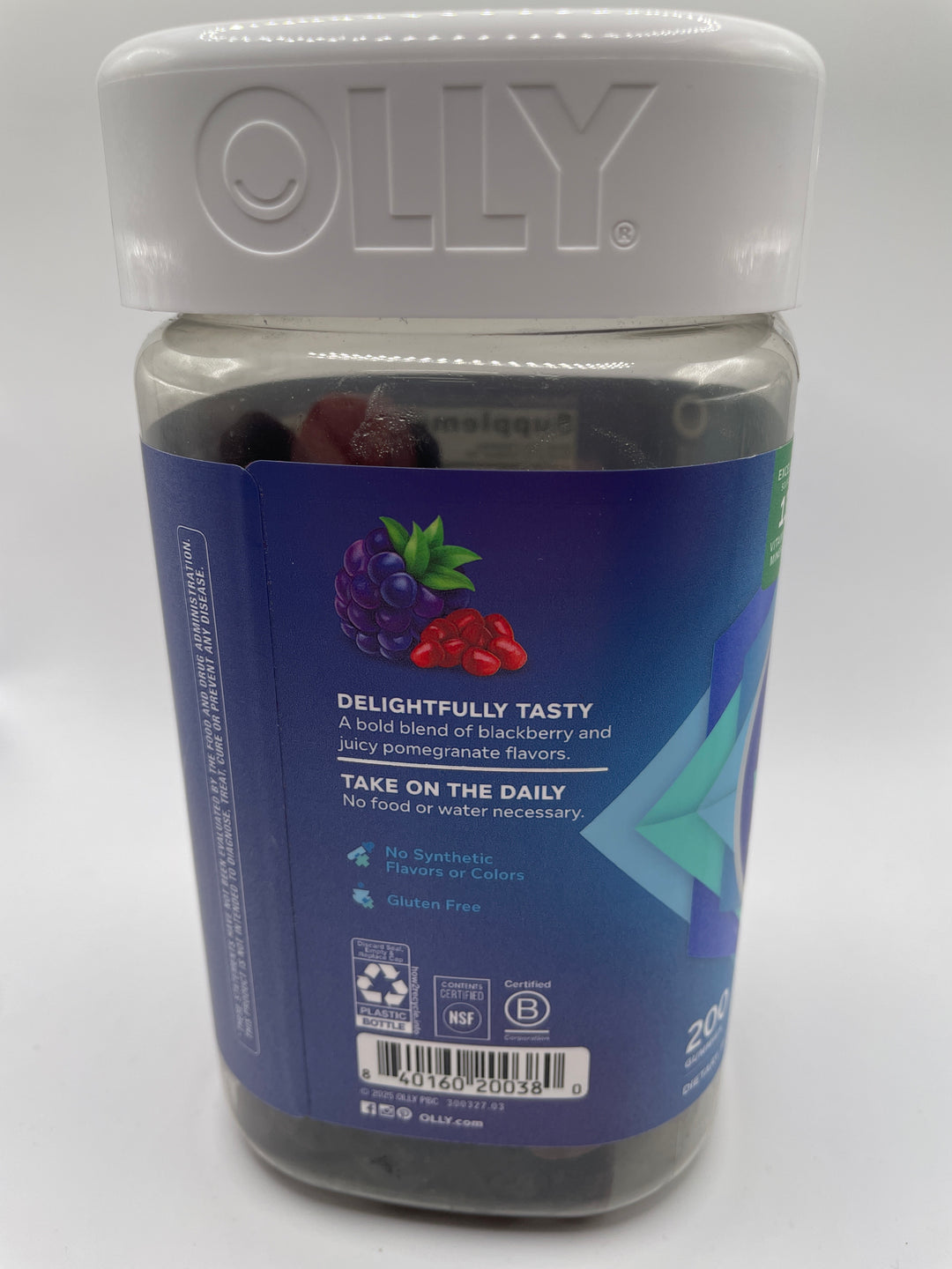OLLY Men's Multivitamin Gummy, 200 Gummies