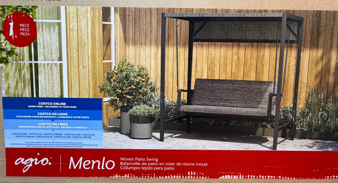 Agio Woven Patio Swing - Menlo