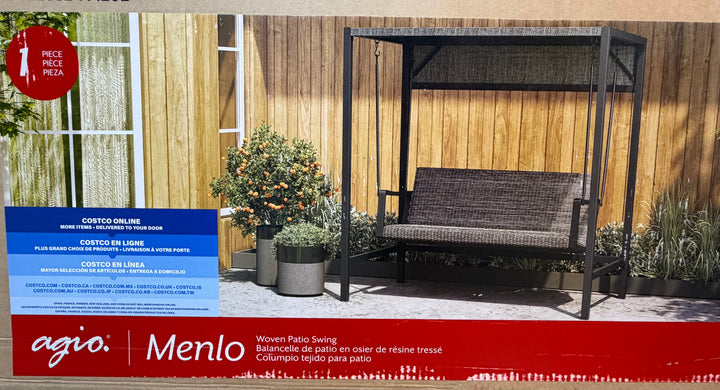 Agio Woven Patio Swing - Menlo