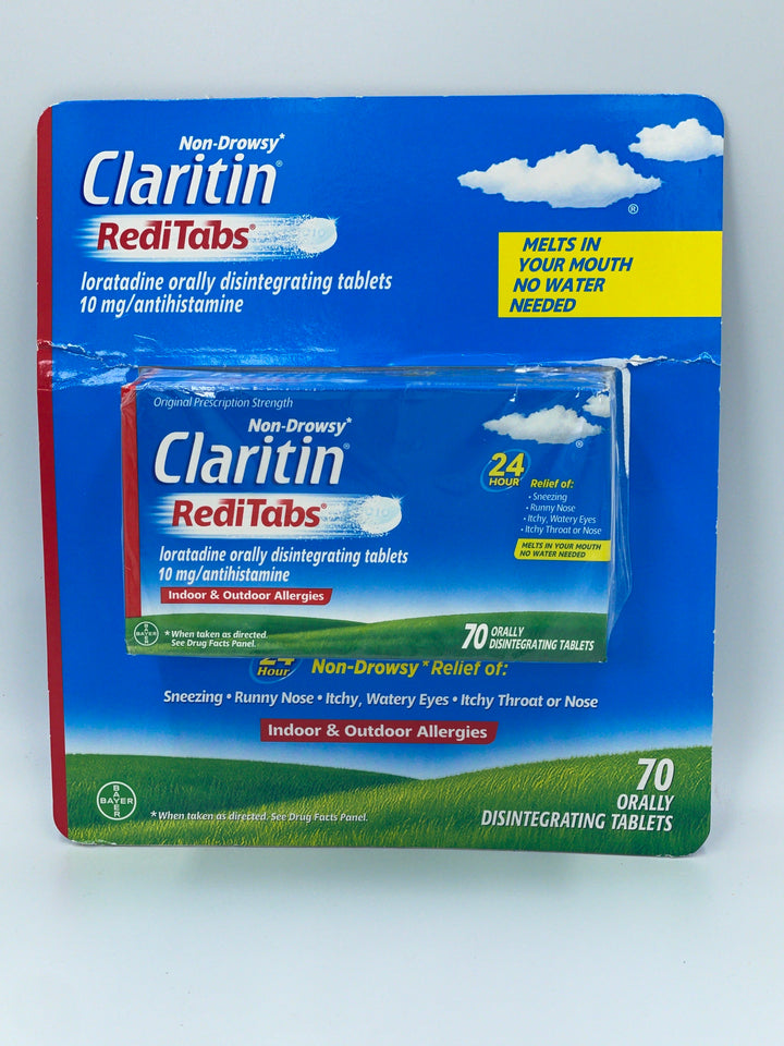 Claritin RediTabs 10mg 24 Hour Non-Drowsy, 70 Disintegrating Tablets