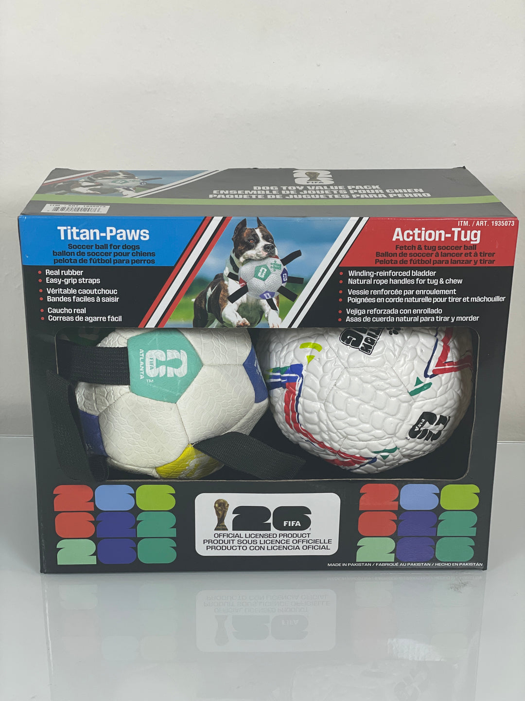Dog Toy - Value Pack - FIFA