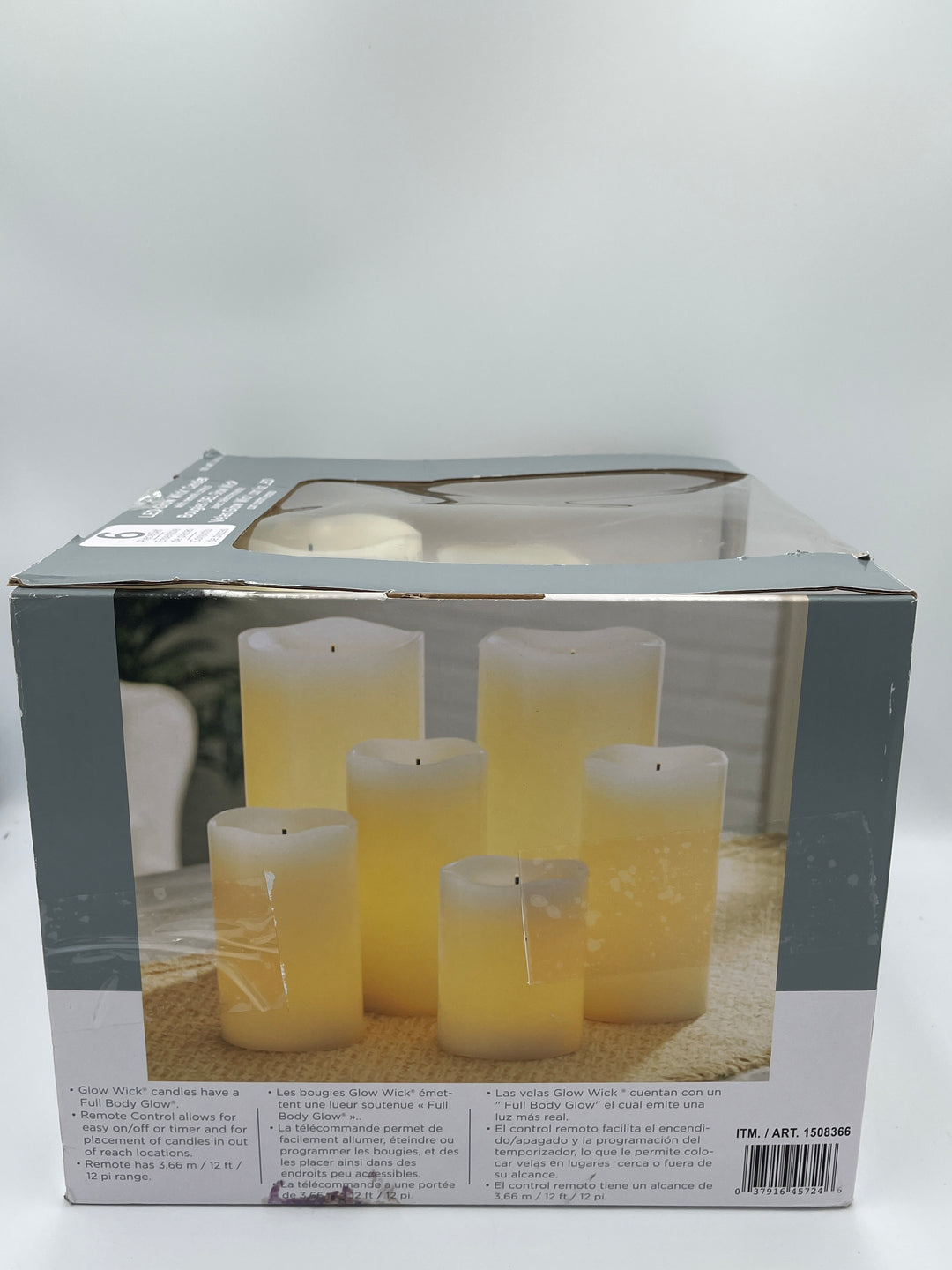 LED Glow Wick Candles