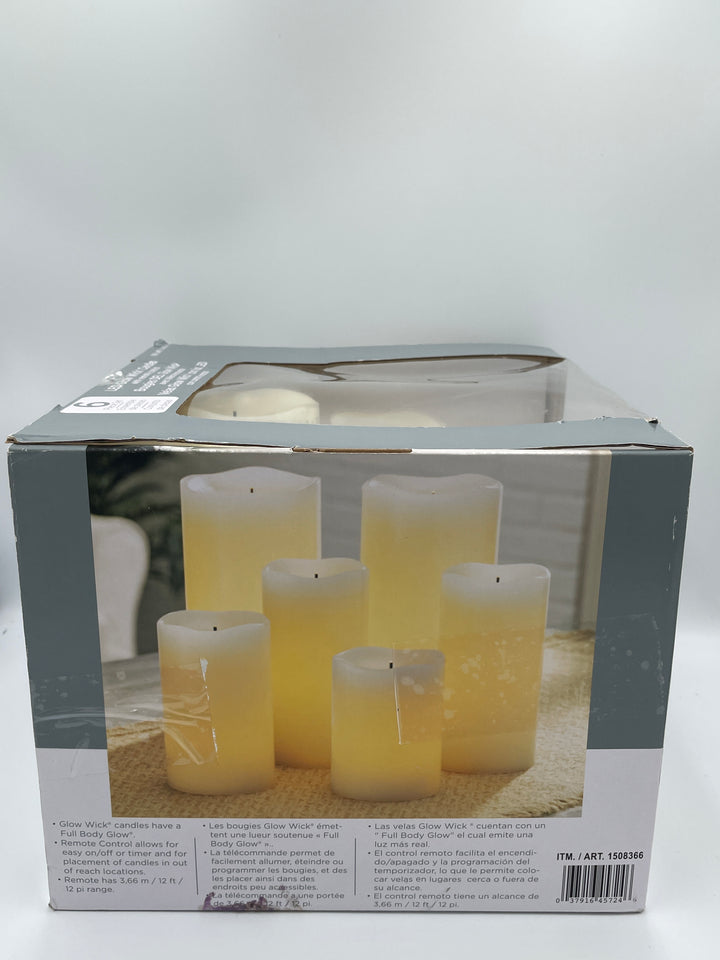 LED Glow Wick Candles