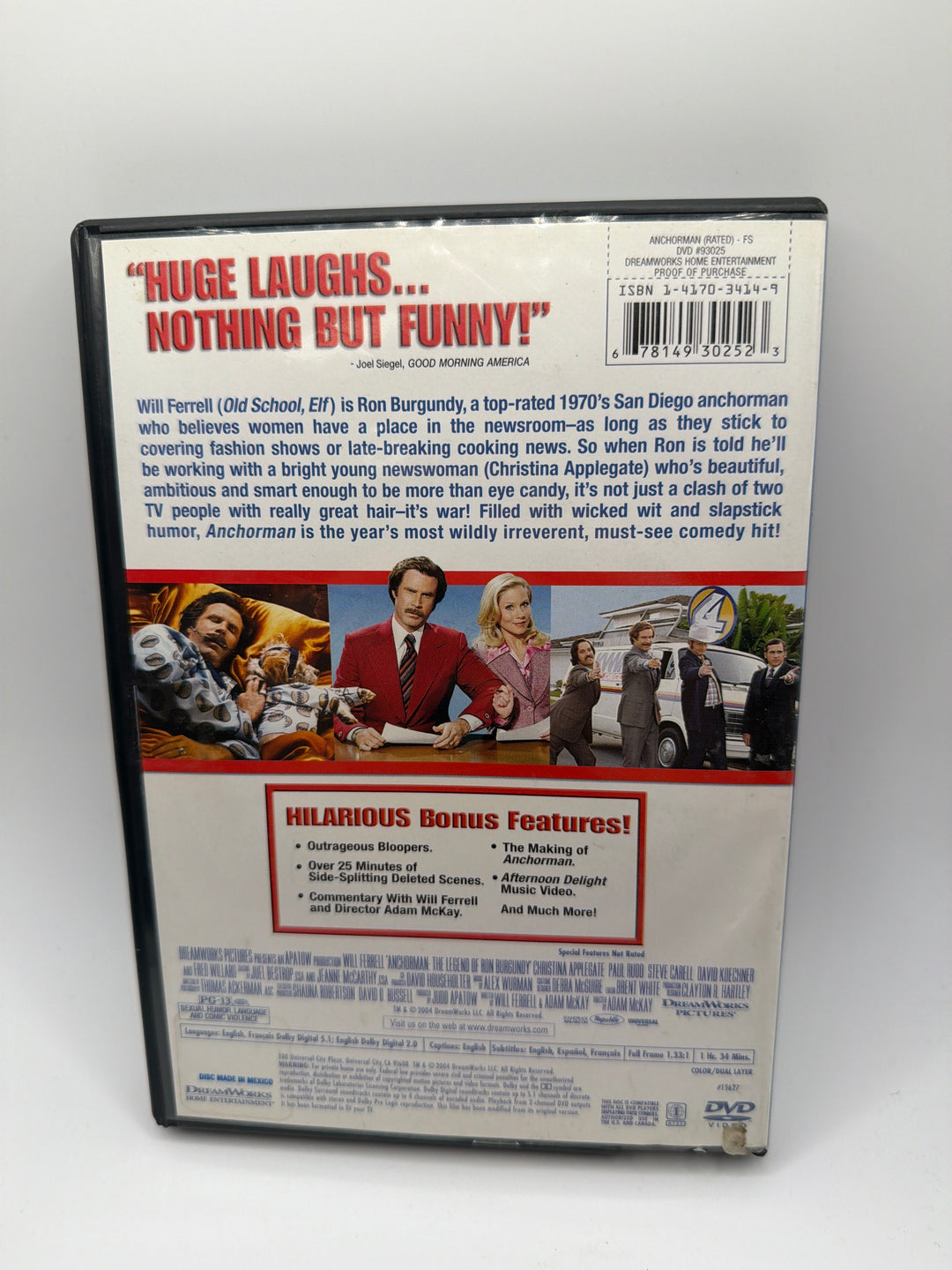 DVD- Anchorman