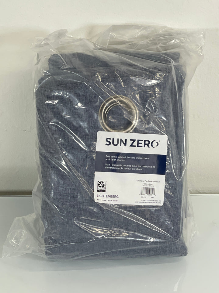 Sun Zero- Lichtenberg- Curtain- One Panel Pair- Size 100" x 84"