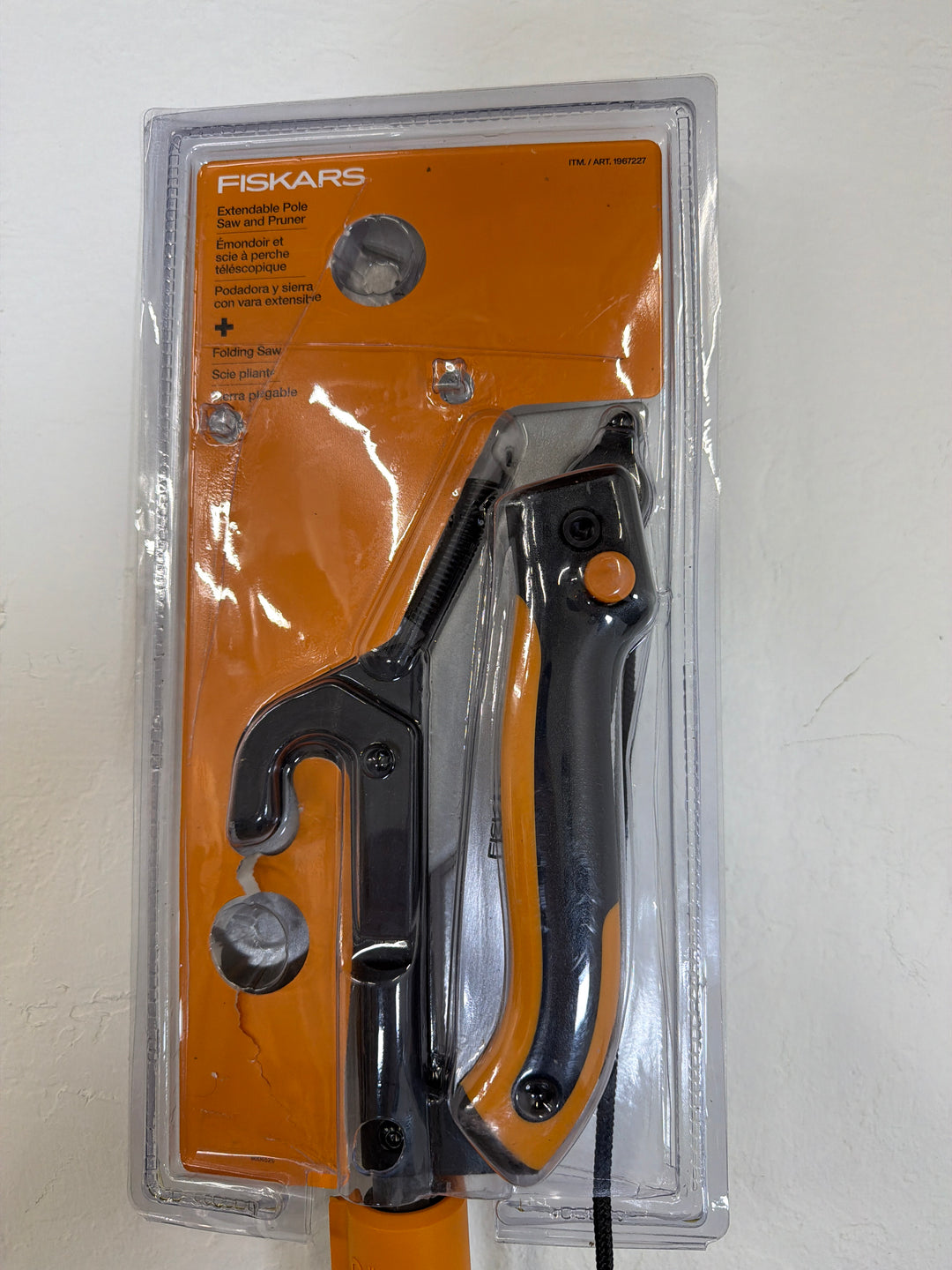 Fiskars 2 -Piece Tree Care Set 12’ pole extension