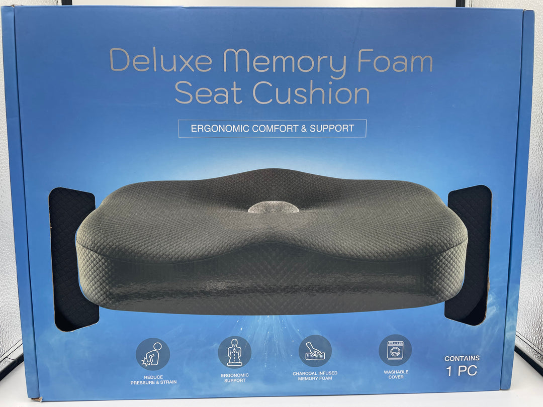 Deluxe Memory Foam Seat Cushion