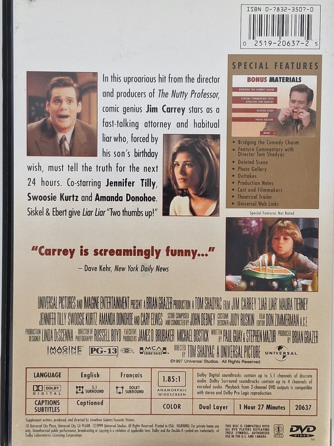 DVD - Liar Liar